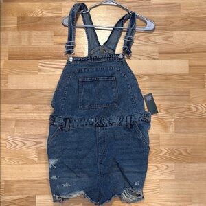 Blue Denim Overalls